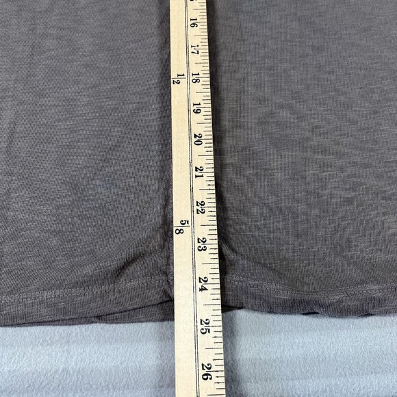 American Giant Shirt Womens Small Gray Long Sleeve Crewneck 100% Cotton USA - Picture 10 of 12